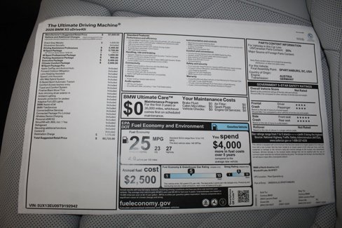 New 2026 BMW X5 sDrive40i w/ Executive Package image 23