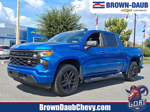 Certified 2023 Chevrolet Silverado 1500 Custom w/ LPO, Dark Essentials Package image 1
