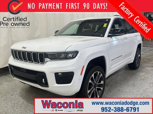 Certified 2022 Jeep Grand Cherokee Overland w/ Luxury Tech Group IV image 1