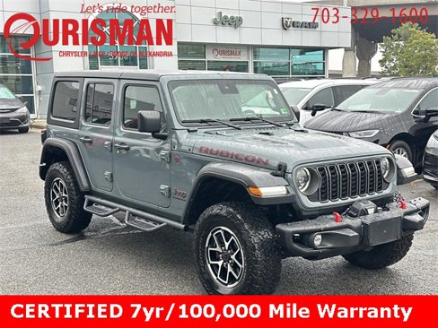 Certified 2024 Jeep Wrangler Unlimited Rubicon w/ Capability Package image 1