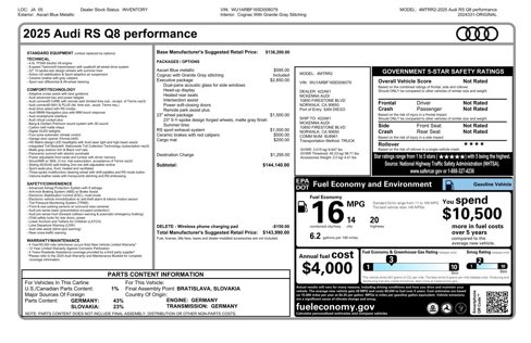 New 2025 Audi RS Q8 performance image 5