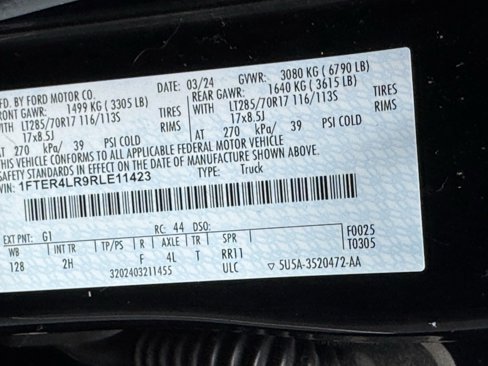 Certified 2024 Ford Ranger Raptor image 51