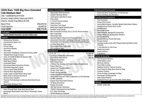 Used 2020 RAM 1500 Big Horn image 34