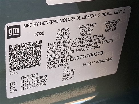 New 2026 Chevrolet Silverado 1500 ZR2 image 17