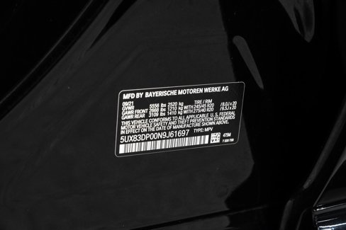 Used 2022 BMW X3 M40i w/ Premium Package image 85