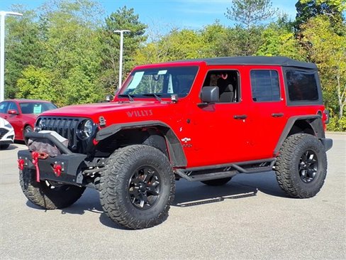 Used 2021 Jeep Wrangler Unlimited Sport image 2