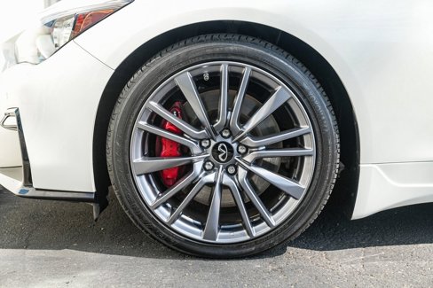 Certified 2022 INFINITI Q50 Red Sport 400 image 9