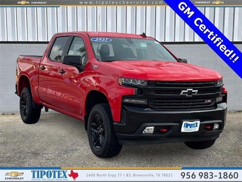 Certified 2021 Chevrolet Silverado 1500 LT Trail Boss image 1