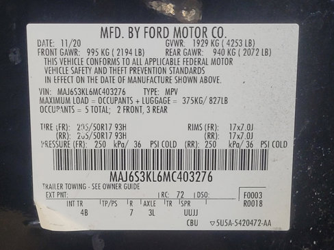 Used 2021 Ford EcoSport Titanium image 33