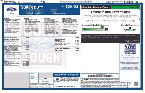 Used 2024 Ford F350 Lariat w/ Tremor Off-Road Package image 2