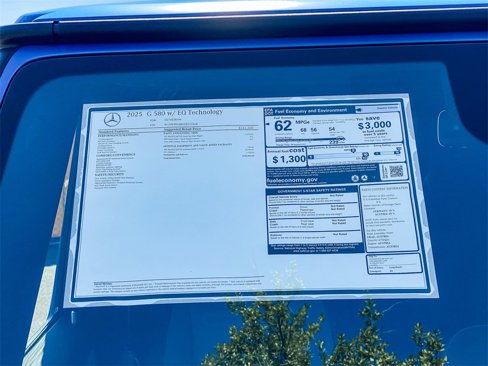 New 2025 Mercedes-Benz G 580 w/ EQ Technology image 27