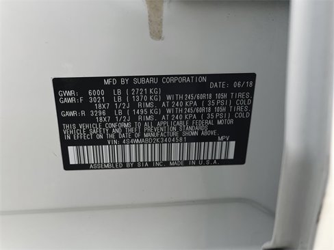 Used 2019 Subaru Ascent Premium image 32