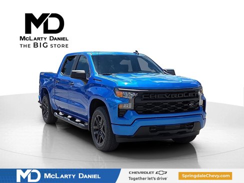 New 2026 Chevrolet Silverado 1500 Custom w/ Turbomax Blackout Package image 1