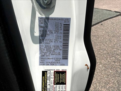 Certified 2025 Nissan Frontier SV image 35