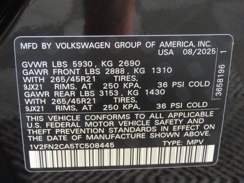 New 2026 Volkswagen Atlas SEL Premium R-Line image 33