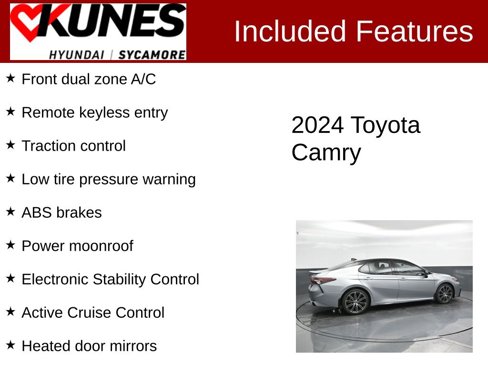 Used 2024 Toyota Camry XSE image 2
