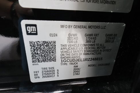 Certified 2024 Chevrolet Silverado 1500 High Country w/ Midnight Edition image 35