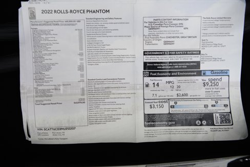 Certified 2022 Rolls-Royce Phantom Sedan image 31