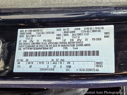 Used 2022 Ford F150 XLT w/ Equipment Group 301A Mid image 38