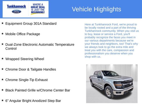 New 2025 Ford F150 XLT w/ Equipment Group 301A Standard image 6