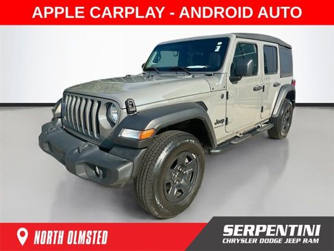 Used 2023 Jeep Wrangler Sport image 1