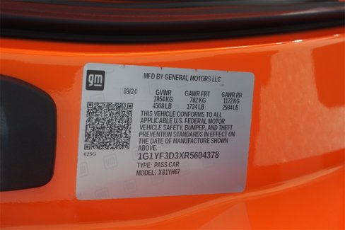 Used 2024 Chevrolet Corvette Z06 image 25