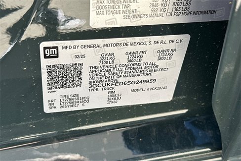 New 2025 Chevrolet Silverado 1500 LT Trail Boss w/ Convenience Package II image 38