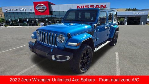 Used 2022 Jeep Wrangler Unlimited Sahara image 7