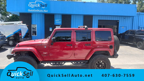Used 2013 Jeep Wrangler Unlimited Sahara w/ Max Tow Pkg image 1