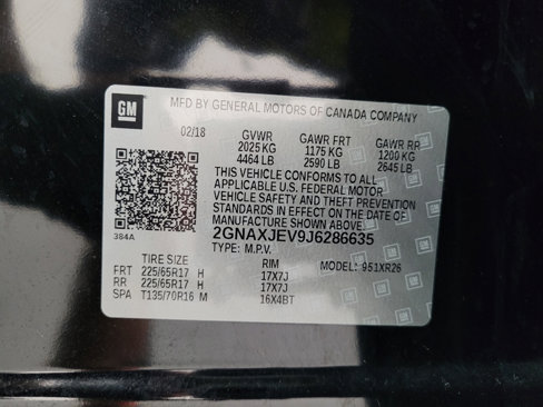 Used 2018 Chevrolet Equinox LT image 33