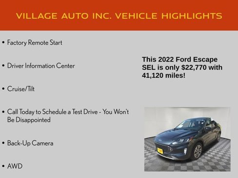 Used 2022 Ford Escape SEL image 14