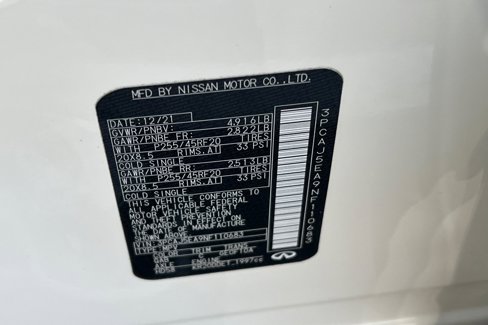 New 2022 INFINITI QX50 Sensory image 60