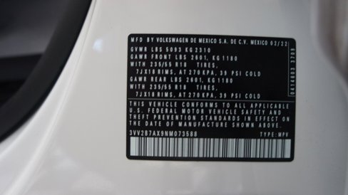 Used 2022 Volkswagen Tiguan SE image 79