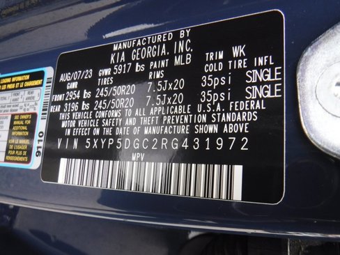 Used 2024 Kia Telluride SX Prestige image 52