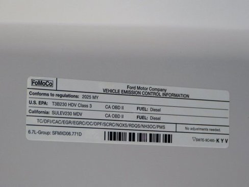 Used 2025 Ford F250 XLT w/ F-250 >10K GVWR Package image 31