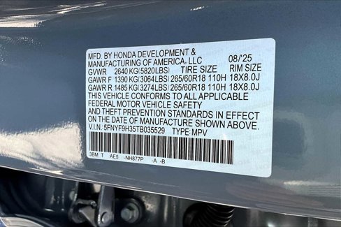 New 2026 Honda Passport RTL image 18