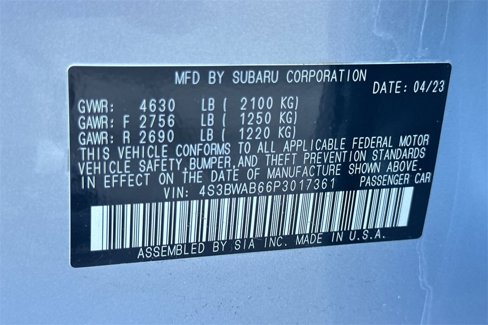Certified 2023 Subaru Legacy image 31