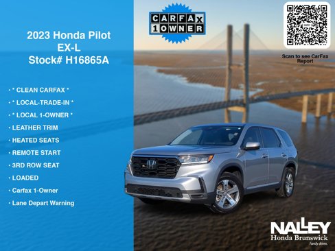 Certified 2023 Honda Pilot EX-L image 7