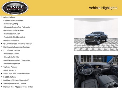 New 2026 Chevrolet Silverado 1500 LTZ w/ Technology Package image 16
