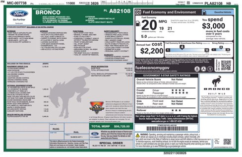 Certified 2023 Ford Bronco Outer Banks image 31