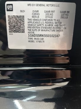 Certified 2025 Cadillac CT5 Premium Luxury w/ Technology Package image 24