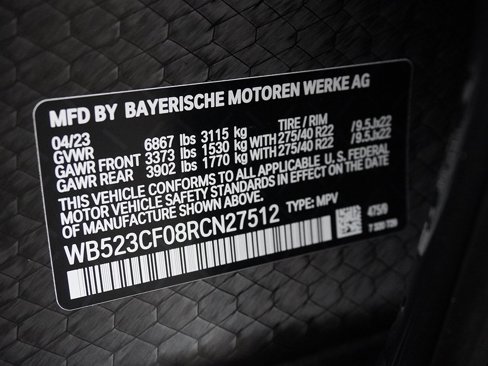Used 2024 BMW iX xDrive50 w/ Premium Package image 77