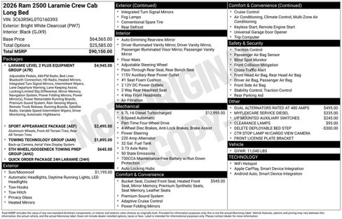 New 2026 RAM 2500 Laramie image 2
