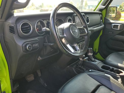 Used 2021 Jeep Wrangler Unlimited Sahara w/ Uconnect 4C Nav & Sound Group image 9