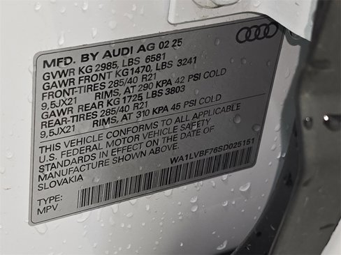 New 2025 Audi Q7 3.0T Premium Plus image 36