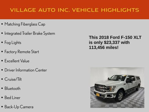 Used 2018 Ford F150 XLT w/ Equipment Group 302A Luxury image 14