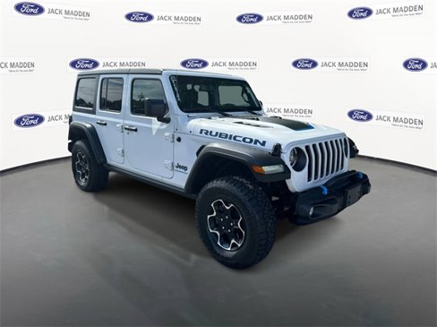 Used 2023 Jeep Wrangler Unlimited Rubicon 4xe w/ Steel Bumper Group image 1