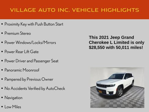 Used 2021 Jeep Grand Cherokee L Limited image 14