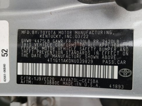 Used 2022 Toyota Camry SE image 33