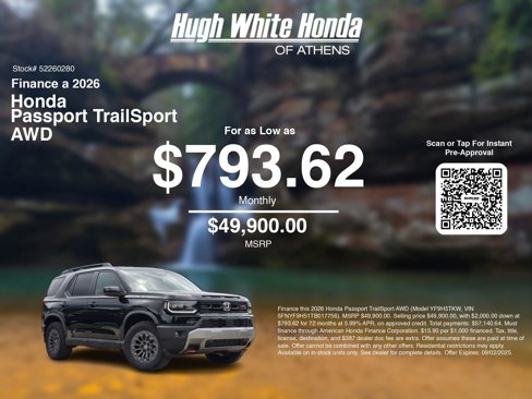 New 2026 Honda Passport TrailSport image 6